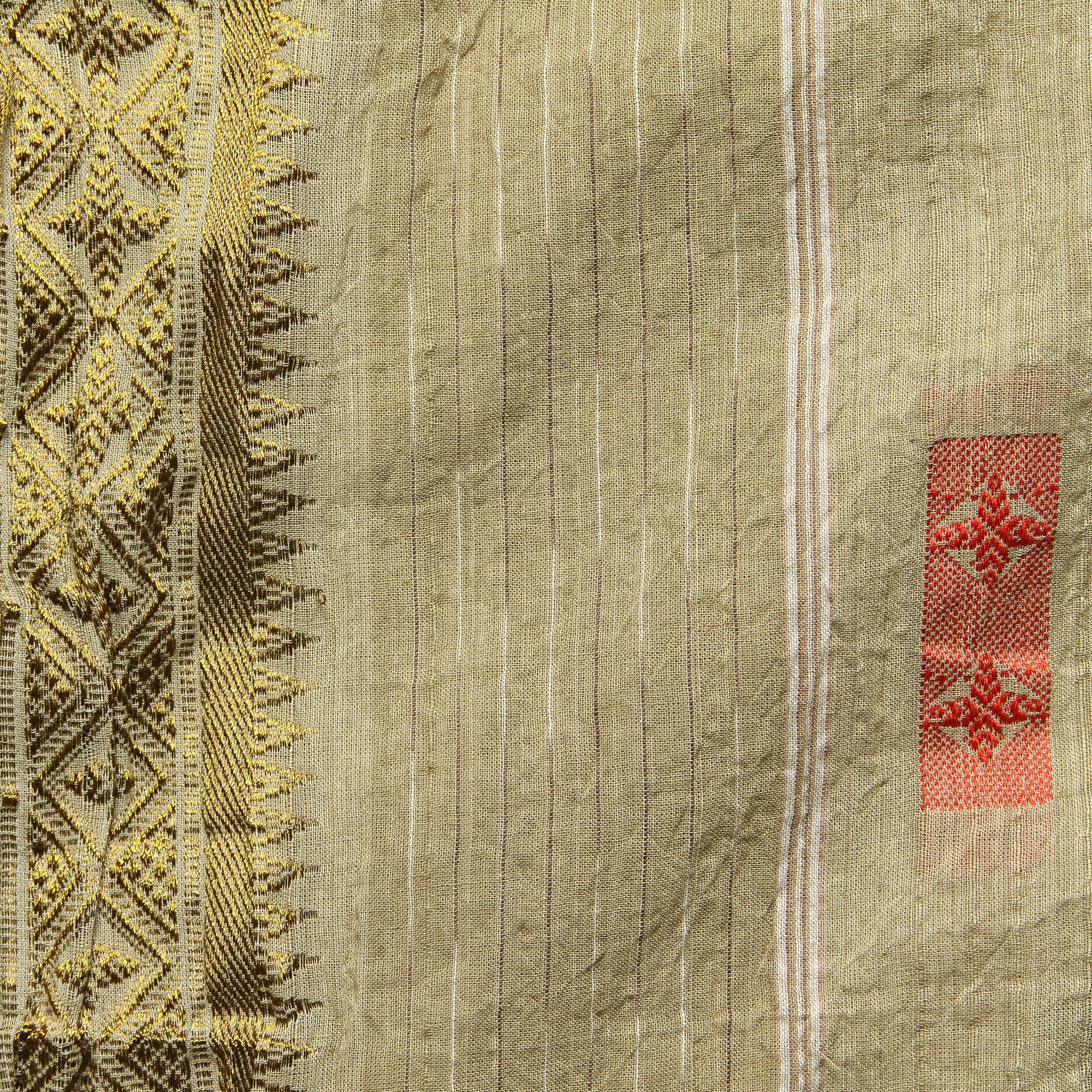Sari Wrap - Khaki - Auntie Oti - STAG Provisions - W - Accessories - Scarf