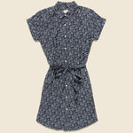 Merit Dress - Navy Geo Print - Bridge & Burn - STAG Provisions - W - Onepiece - Dress