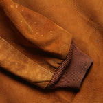 Suede Bomber Jacket - Copper - Vintage - STAG Provisions - W - Outerwear - Coat/Jacket