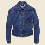Ralph Lauren Buckle Back Denim Jacket - Indigo - Vintage - STAG Provisions - W - One & Done - Apparel