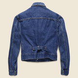 Ralph Lauren Buckle Back Denim Jacket - Indigo - Vintage - STAG Provisions - W - One & Done - Apparel