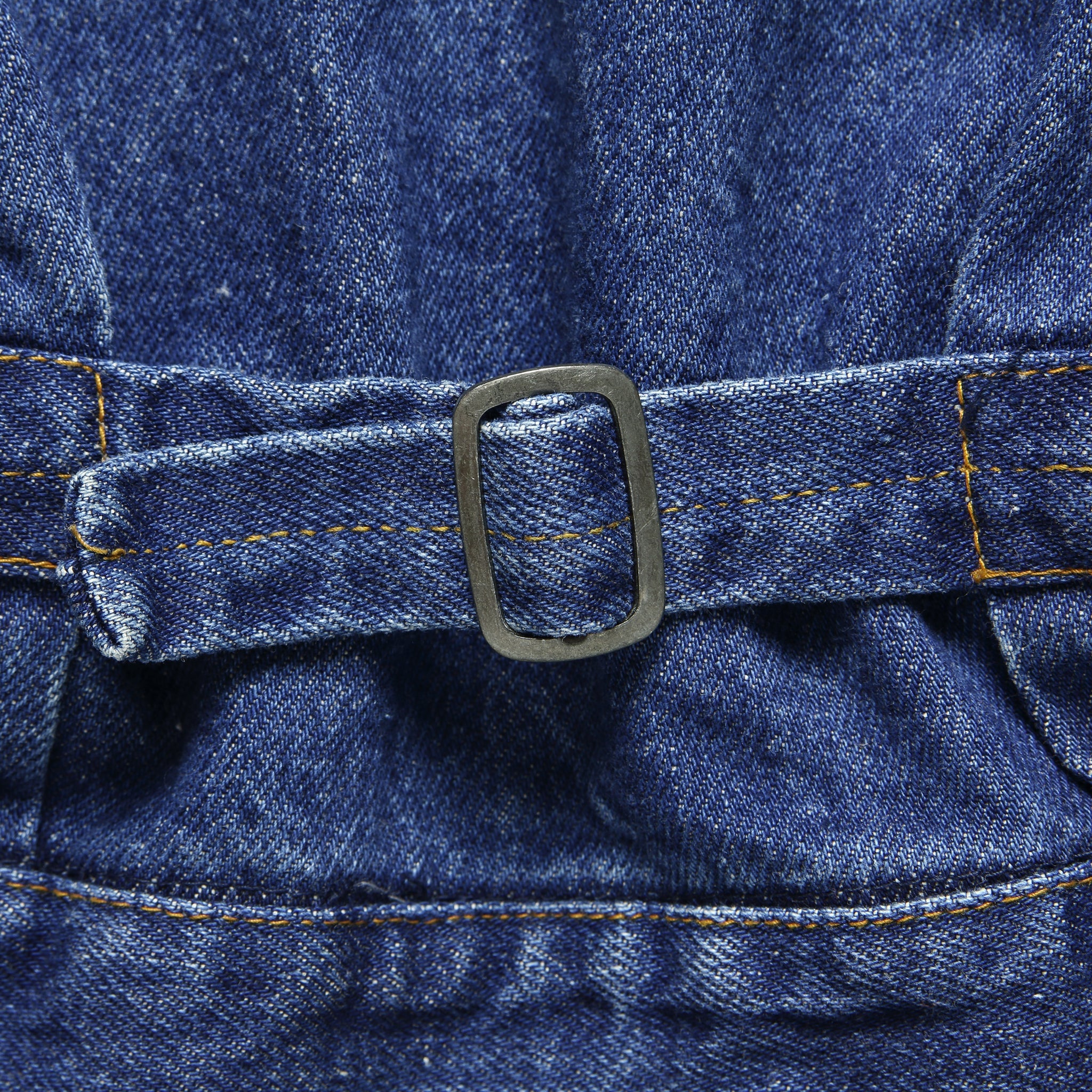 Ralph Lauren Buckle Back Denim Jacket - Indigo - Vintage - STAG Provisions - W - One & Done - Apparel