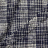 Naomi Boxy Top - Navy/Natural Plaid - Esby - STAG Provisions - W - Tops - S/S Woven