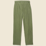Emma Trouser - Moss - Esby - STAG Provisions - W - Pants - Twill