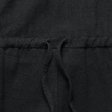 Duffy Wide Leg Jumper - Black - Esby - STAG Provisions - W - Onepiece - Jumpsuit