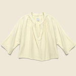 Lily Top - Natural - Esby - STAG Provisions - W - Tops - S/S Woven