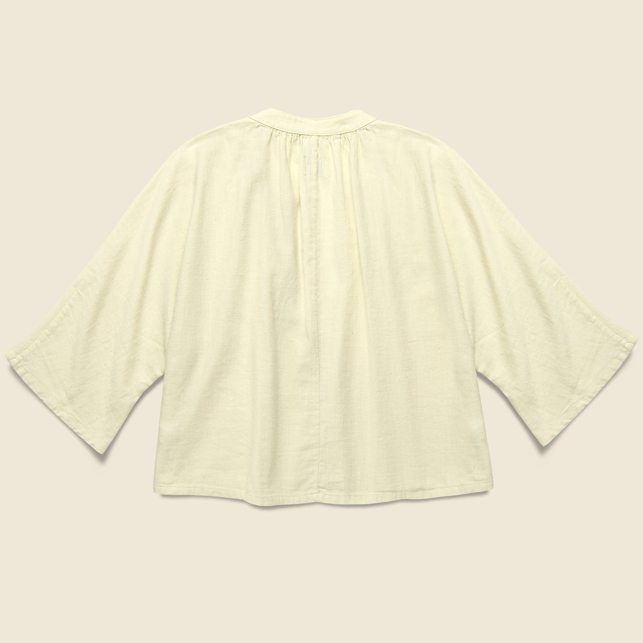 Lily Top - Natural - Esby - STAG Provisions - W - Tops - S/S Woven