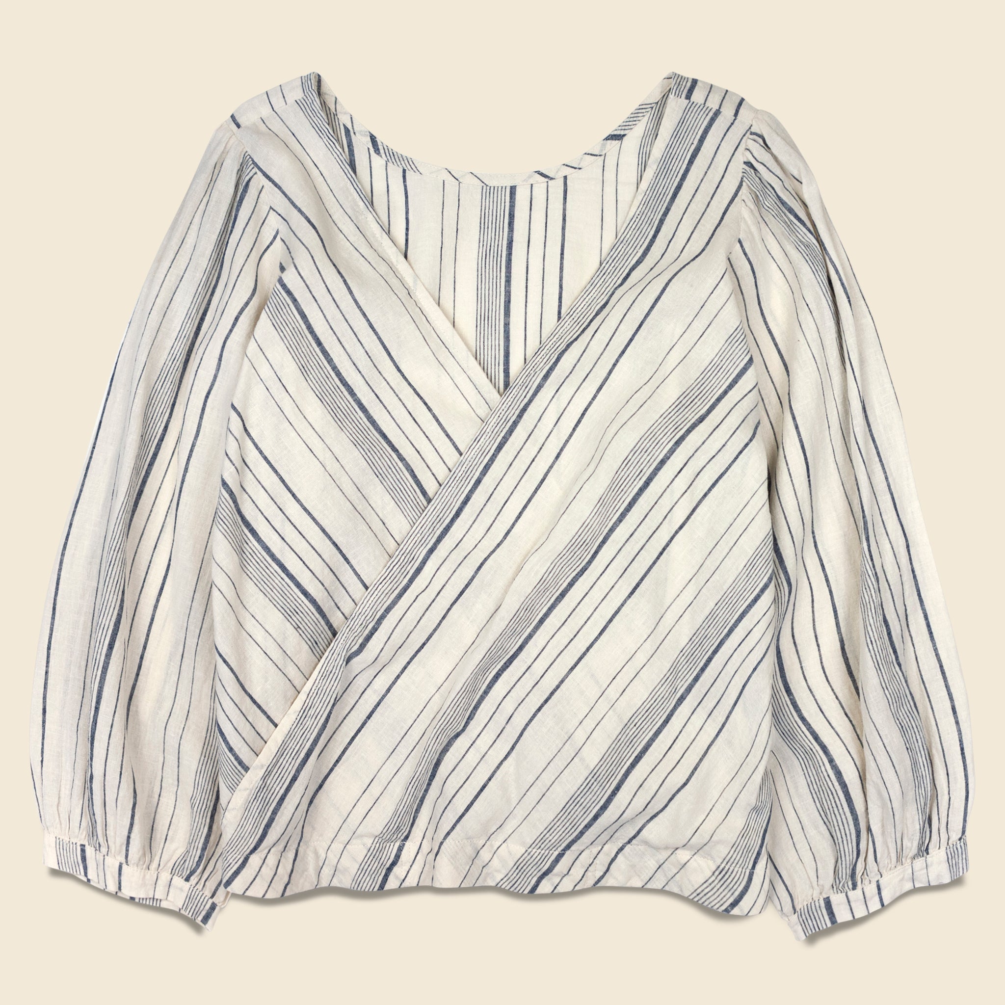 Marie Top - Riveria Stripe - Esby - STAG Provisions - W - Tops - S/S Woven
