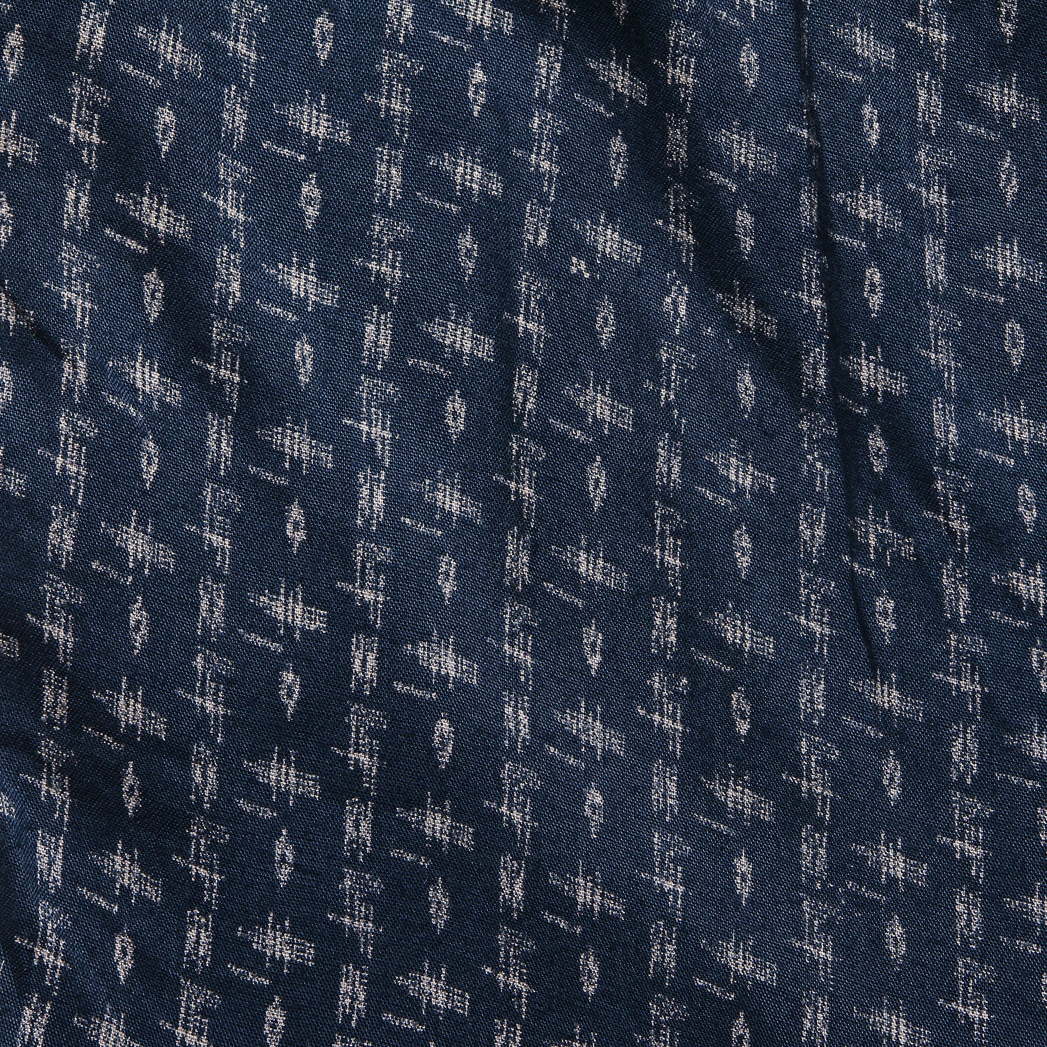 Holly Jumpsuit - Navy Ikat - Faherty - STAG Provisions - W - Onepiece - Jumpsuit