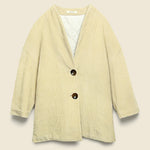 Isabella Padded Corduroy Coat - Light Beige - Filosofia - STAG Provisions - W - Outerwear - Coat/Jacket