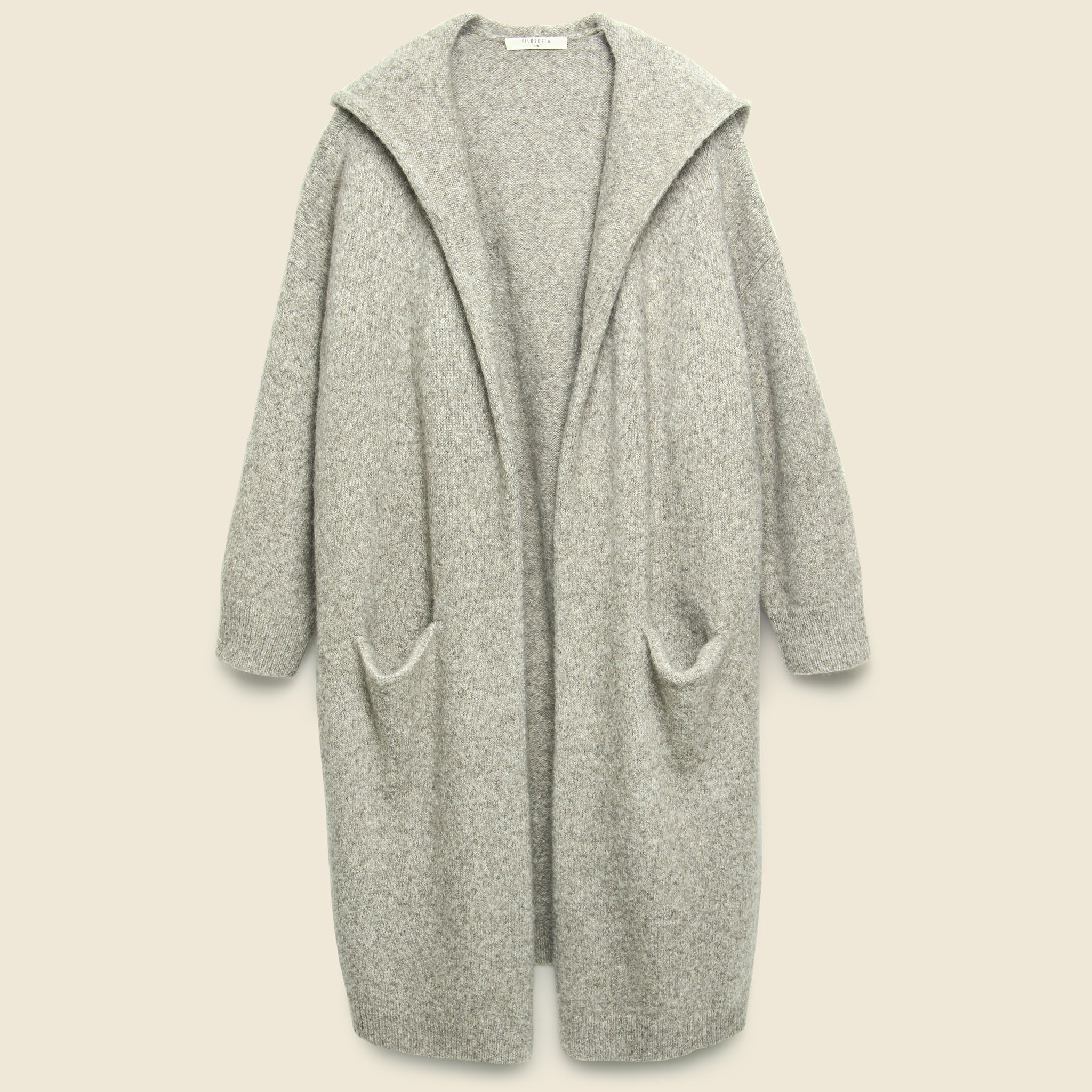 Gabrielle Sweater Coat - Taupe - Filosofia - STAG Provisions - W - Outerwear - Coat/Jacket