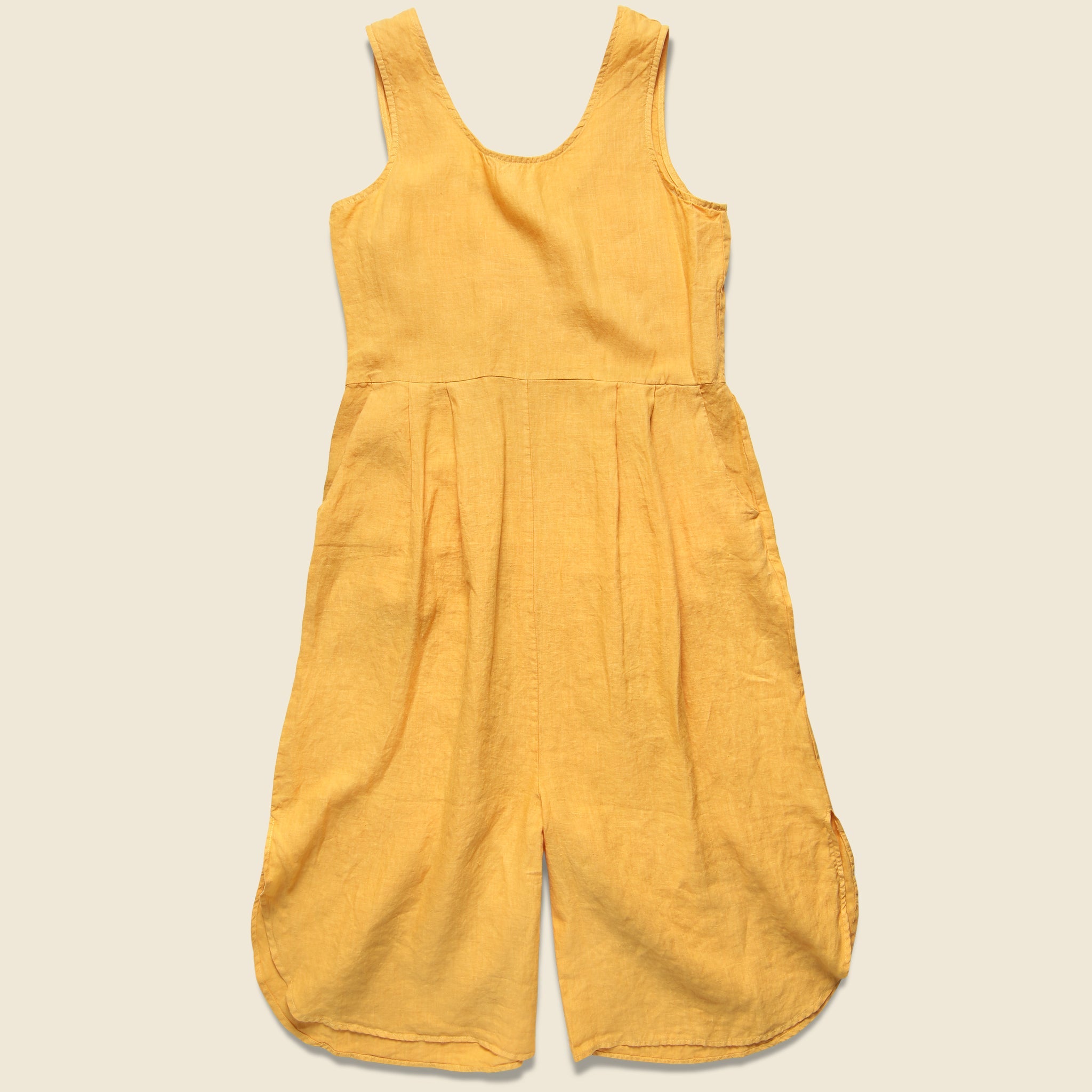 Sam Linen Jumpsuit - Apricot - Filosofia - STAG Provisions - W - Onepiece - Jumpsuit