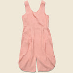 Sam Linen Jumpsuit - Peach Camelia - Filosofia - STAG Provisions - W - Onepiece - Jumpsuit