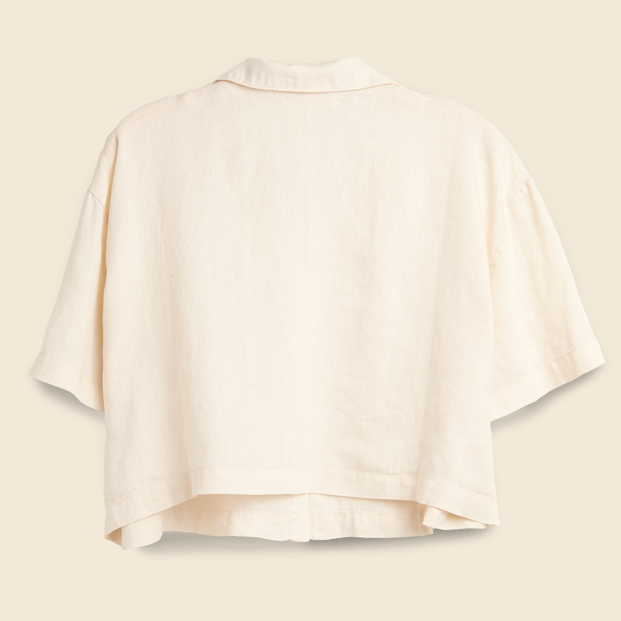 Josie Crop Top - Vanilla - Filosofia - STAG Provisions - W - Tops - S/S Woven