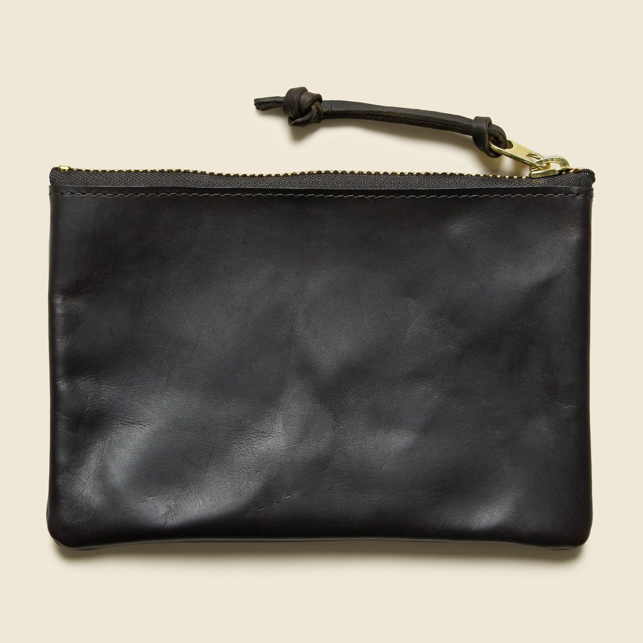 Leather Zip Medium Pouch - Brown - Filson - STAG Provisions - W - Accessories - Bag
