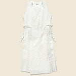 Linen Salon Dress - White - Fog Linen - STAG Provisions - W - Onepiece - Dress