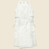 Linen Salon Dress - White - Fog Linen - STAG Provisions - W - Onepiece - Dress
