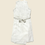 Linen Salon Dress - White - Fog Linen - STAG Provisions - W - Onepiece - Dress