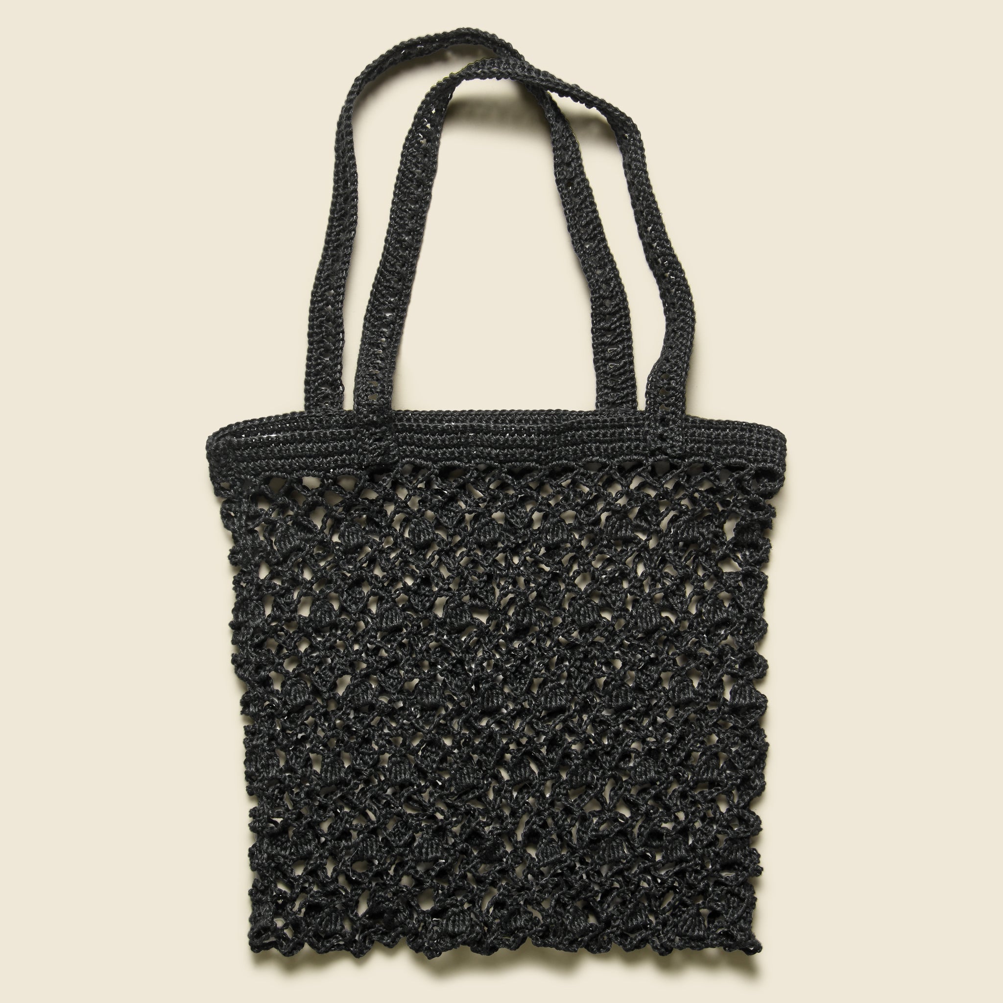 Bianca Net Bag - Black - Fog Linen - STAG Provisions - W - Accessories - Bag