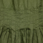 Annette V-Neck Dress - Olive - Fog Linen - STAG Provisions - W - Onepiece - Dress
