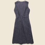 Carola Sleeveless Dress - Pinstripe - Fog Linen - STAG Provisions - W - ONEPIECE - DRESS