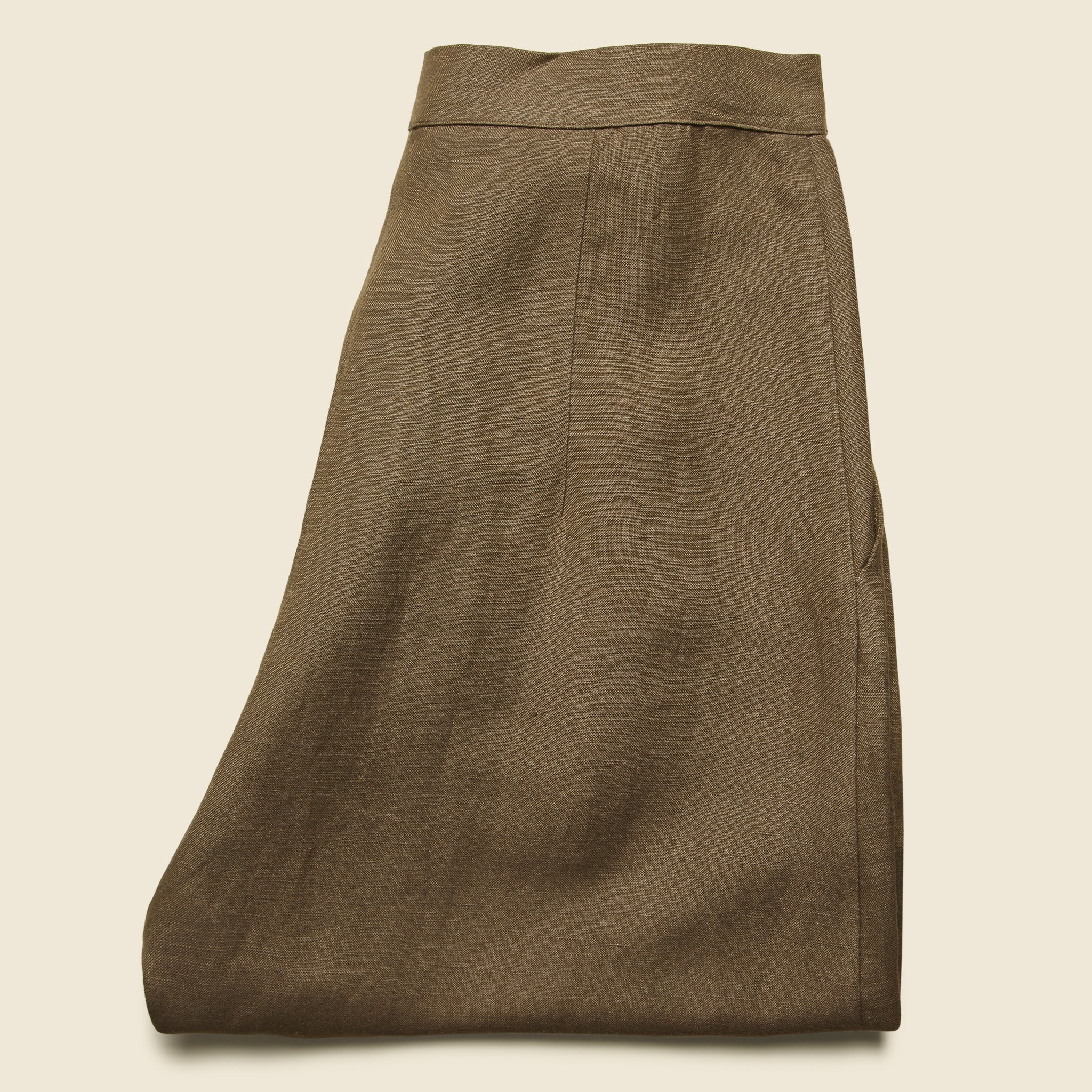 Crop Culotte - Cocoa - First Rite - STAG Provisions - W - Pants - Twill