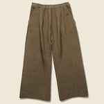 Crop Culotte - Cocoa - First Rite - STAG Provisions - W - Pants - Twill