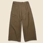 Crop Culotte - Cocoa - First Rite - STAG Provisions - W - Pants - Twill