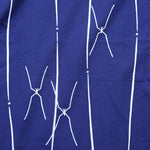 Long Stripe & X Kimono Robe - Bright Indigo/White - Vintage - STAG Provisions - W - One & Done - Apparel