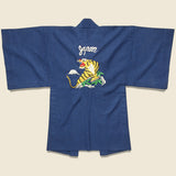 Embroidered Silk Kimono - Tiger - Vintage - STAG Provisions - W - One & Done - Apparel