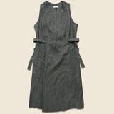 Linen Salon Dress - Grey - Fog Linen - STAG Provisions - W - Onepiece - Dress