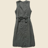 Linen Salon Dress - Grey - Fog Linen - STAG Provisions - W - Onepiece - Dress
