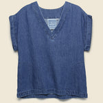 Shasta Sleeveless Top - Denim - Jungmaven - STAG Provisions - W - Tops - Sleeveless