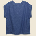 Shasta Sleeveless Top - Denim - Jungmaven - STAG Provisions - W - Tops - Sleeveless