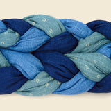 Line Braided Stole - Indigo - Kapital - STAG Provisions - W - Accessories - Scarf
