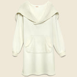 Fleecy Knit Maldives Long Parka - Ecru - Kapital - STAG Provisions - W - Outerwear - Coat/Jacket