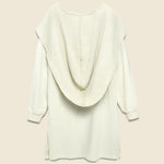 Fleecy Knit Maldives Long Parka - Ecru - Kapital - STAG Provisions - W - Outerwear - Coat/Jacket
