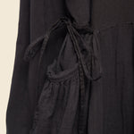 Jersey x Double Gauze Butter Dress - Black - Kapital - STAG Provisions - W - Onepiece - Dress