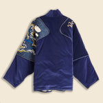 Velveteen KESA SHAM BOMBER Jacket (Beautiful QUEEN) - Navy - Kapital - STAG Provisions - W - Outerwear - Coat/Jacket