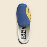 Rain Smile Slop-On Shoes - Ecru/Blue - Kapital - STAG Provisions - W - Shoes - Sneakers