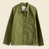 Vintage Washed Work Jacket - Khaki - Le Mont Saint Michel - STAG Provisions - W - Outerwear - Coat/Jacket