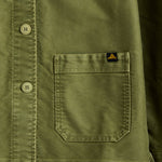 Vintage Washed Work Jacket - Khaki - Le Mont Saint Michel - STAG Provisions - W - Outerwear - Coat/Jacket