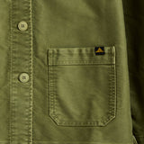 Vintage Washed Work Jacket - Khaki - Le Mont Saint Michel - STAG Provisions - W - Outerwear - Coat/Jacket