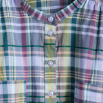 Cassandra Shirt With Pockets - Blue - Le Mont Saint Michel - STAG Provisions - W - Tops - L/S Woven