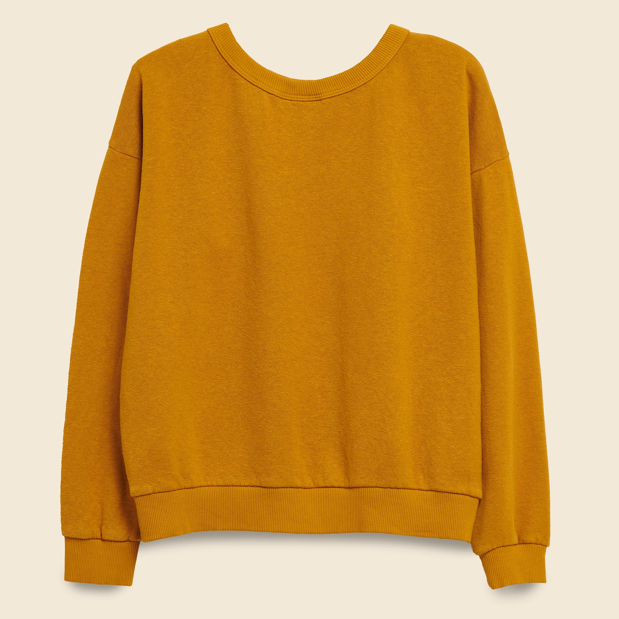 DAUGHTER Sweatshirt - Gold/Cream - Fort Lonesome - STAG Provisions - W - Tops - L/S Fleece