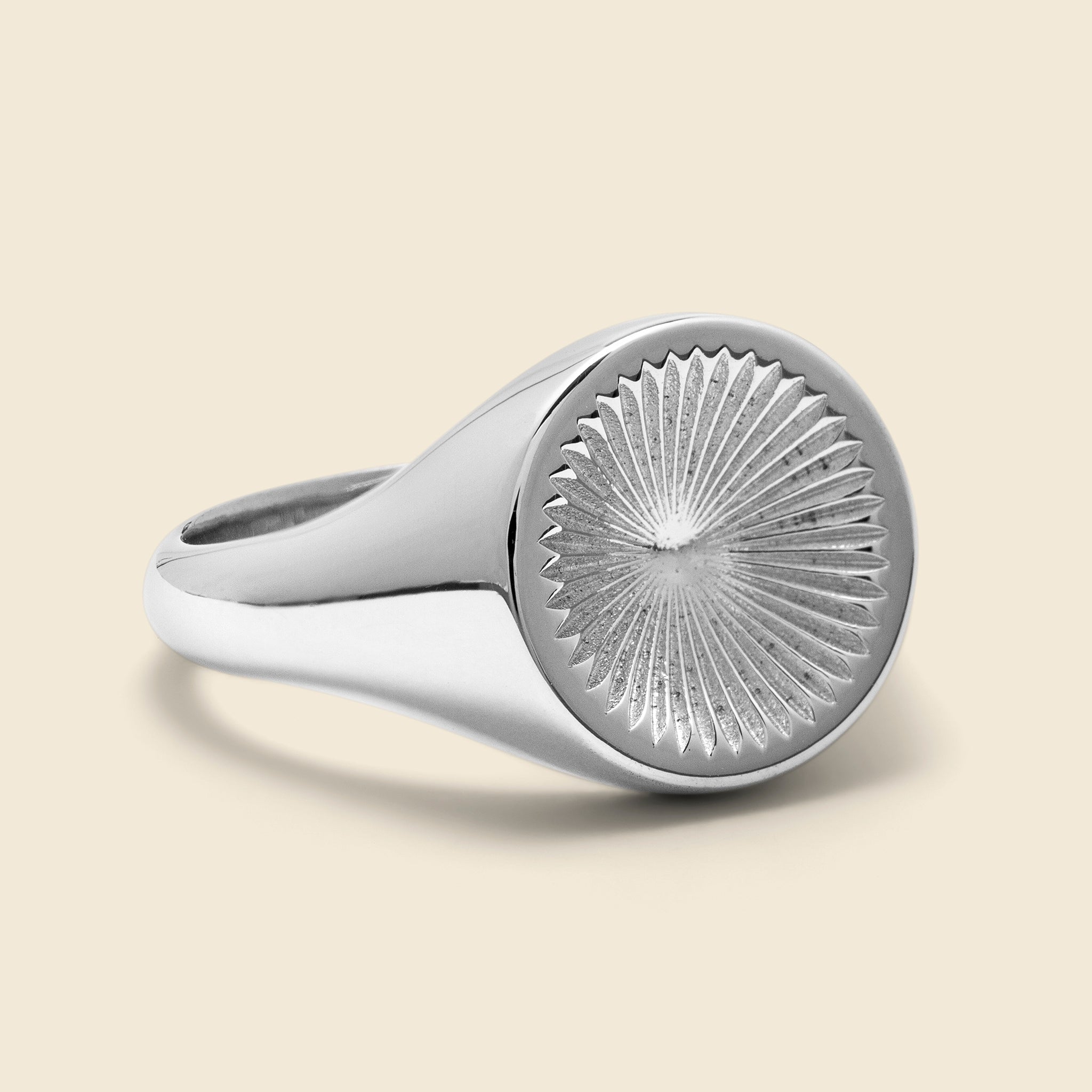 Solar Signet Ring - Sterling Silver – Daughters