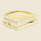 Square Bar Ring - Gold - Miansai - STAG Provisions - W - Accessories - Ring