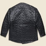 Zig Zag Crewneck Field Shell Jacket - Black - Monitaly - STAG Provisions - W - Outerwear - Coat/Jacket