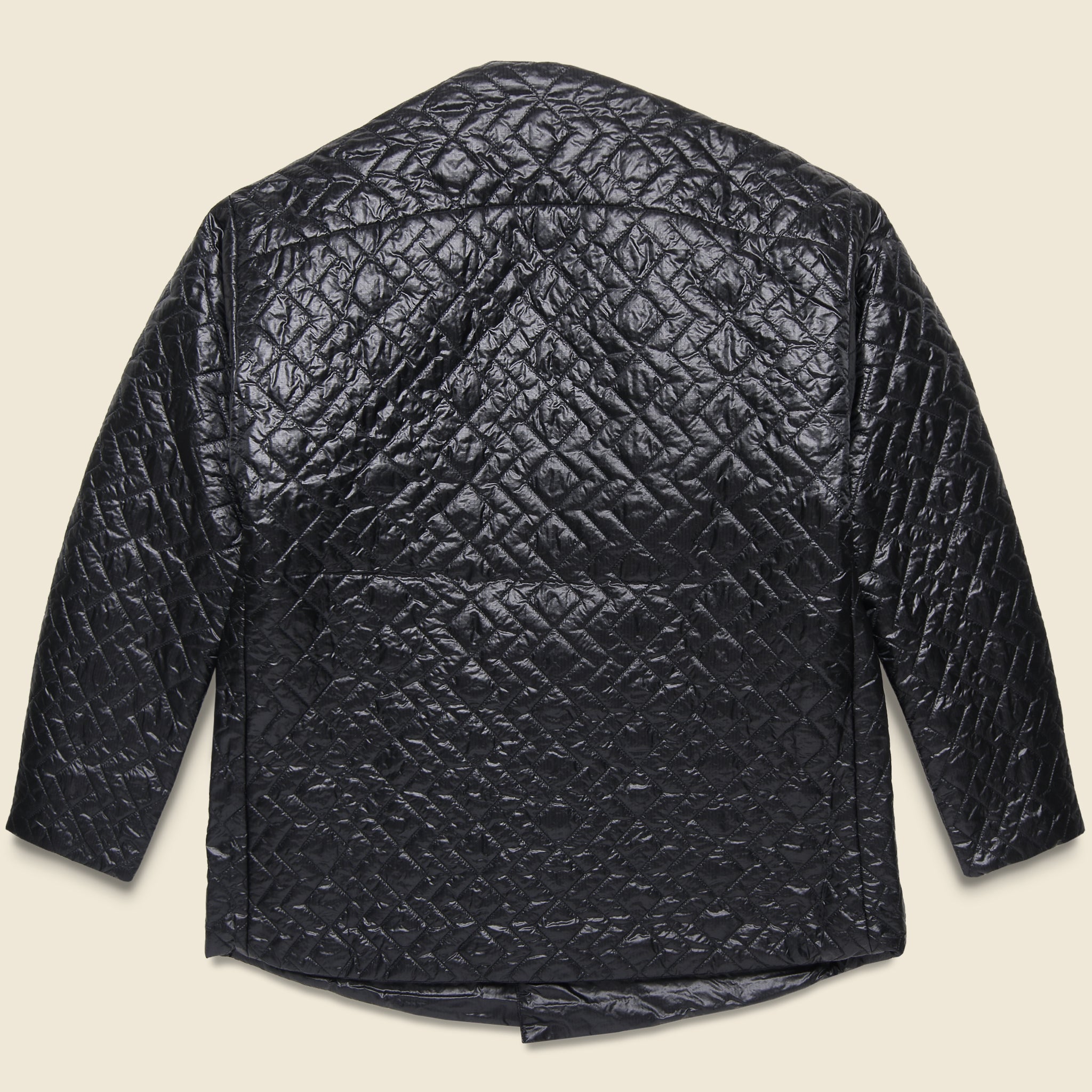 Zig Zag Crewneck Field Shell Jacket - Black - Monitaly - STAG Provisions - W - Outerwear - Coat/Jacket