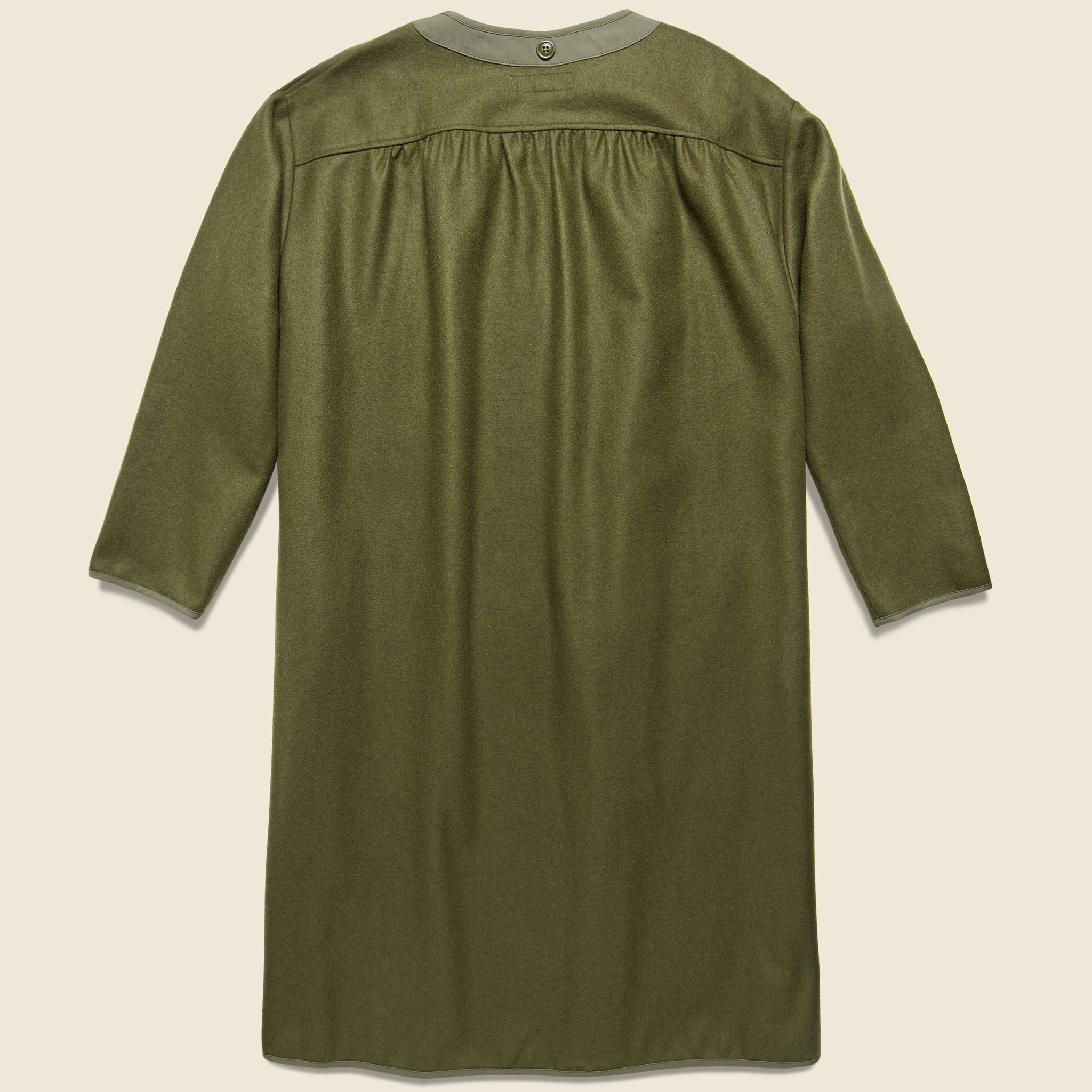 Vancloth Oxford French Army Trench Coat - Olive - Monitaly - STAG Provisions - W - Outerwear - Coat/Jacket